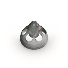 Large Open Smokey Domes for Phonak & Unitron Hearing Aids - 10 Pack!