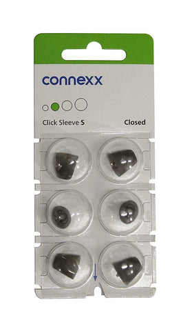 Siemens, Costco, Rexton, Signia Small Closed Click Sleeve - 6 Pack